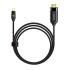 Mcdodo CA-5880 USB Type C to HDMI Cable 2m 4K High Definition (Black)